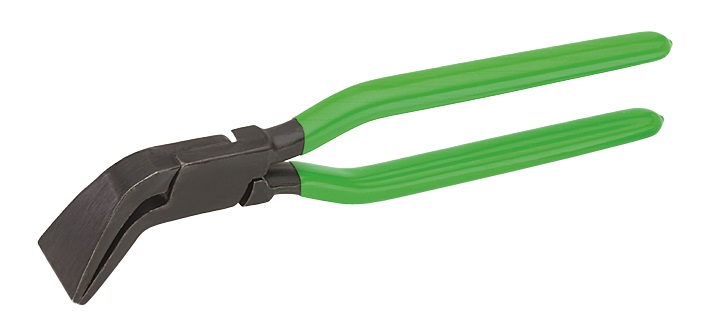 Seaming pliers, bent of 45°, lap joint, width 40 mm, depth 48mm