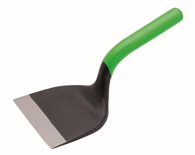 Flat scraper, steel-forged with handle