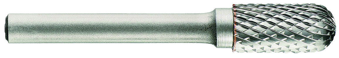 Carbide rotary burrs. Domed cylindrical. (Ø) 8 mm (blister)