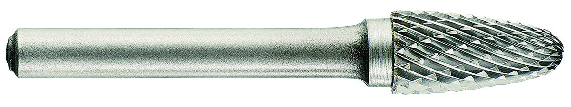 Carbide rotary burrs. Ball nosed tree. (Ø) 6 mm (blister)