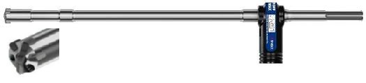 Masonry dill bit Dustoff with dust extraction, SDS Max | 22*600*400mm