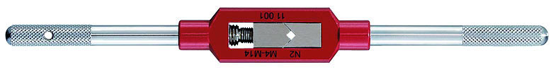 Tap Wrench N°1 adjustable for hand taps (M3-M8)