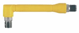 Angled screwdriver bit handle 1/4