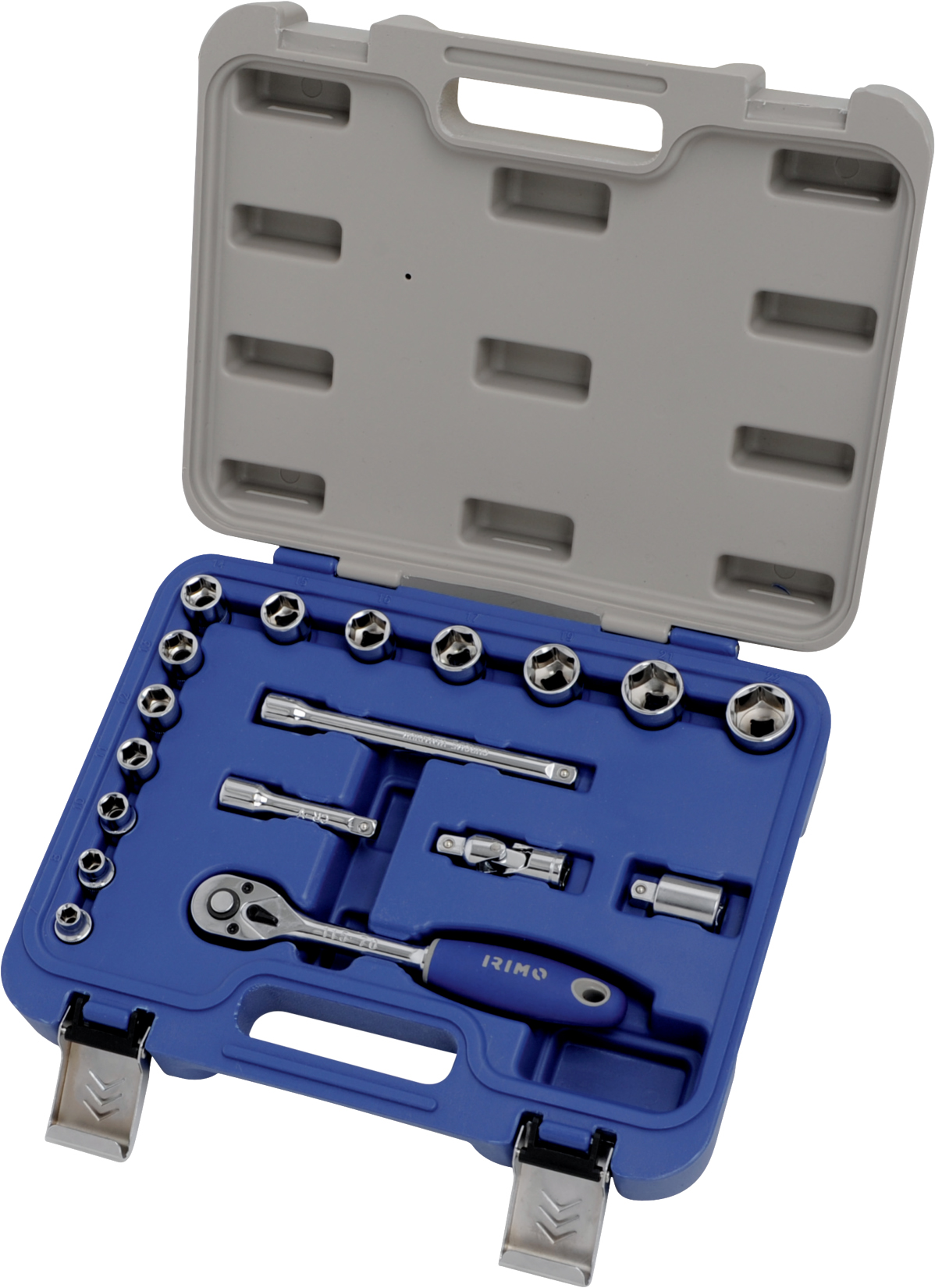 Socket set 7-22mm 3/8