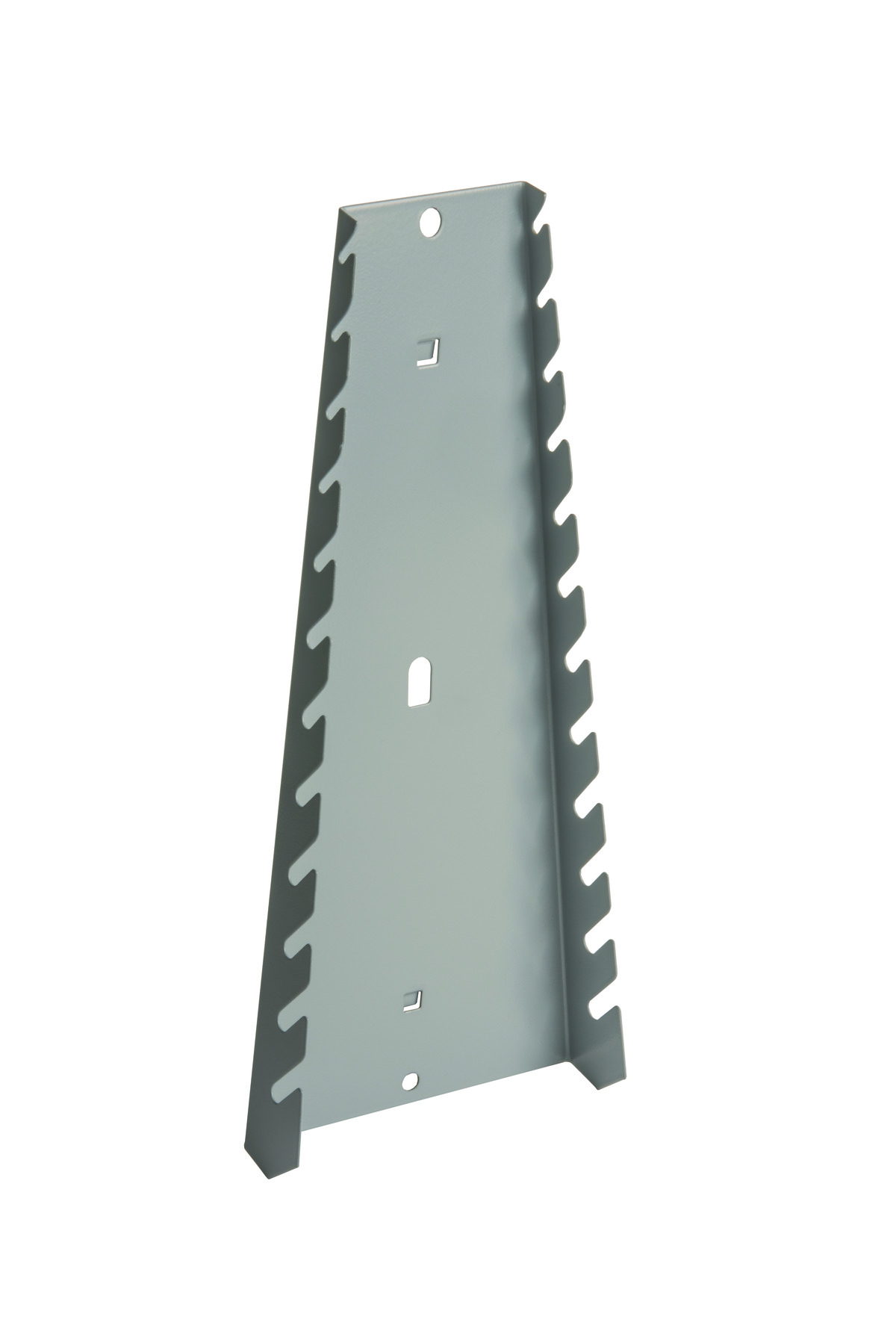 Open end wrench hook with 12 slots for perfo wall
