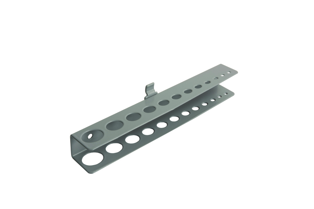 Allen keys hook with 12 slots for Bahco perforated tool panel