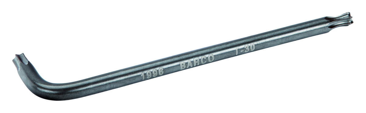Offset long ball end hexagonal key 1996TORX T10