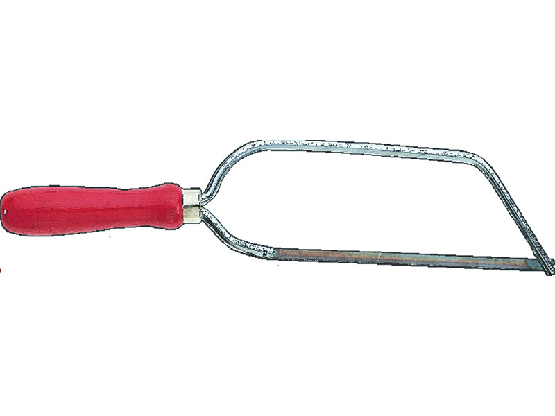 Mini rokas zāģis metālam, 150 mm, stiepļu rāmis