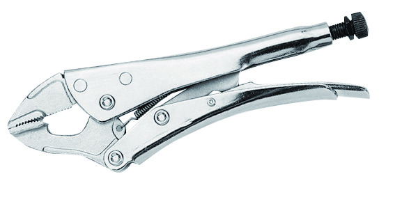Grip with flat & convex jaw
