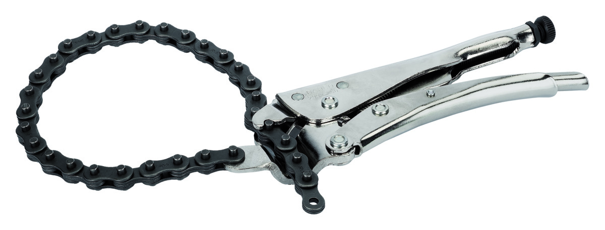 Chain locking pliers 250mm max diam. 160mm