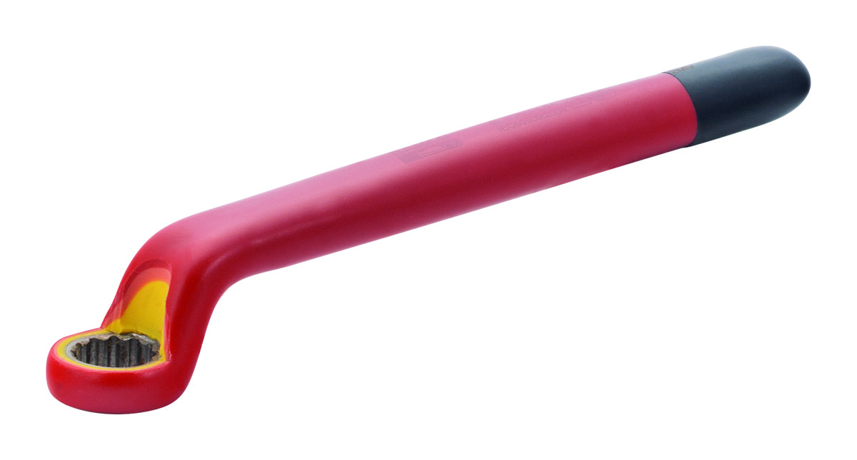 Insulated offset ring spanner 2MV 21mm 1000V VDE