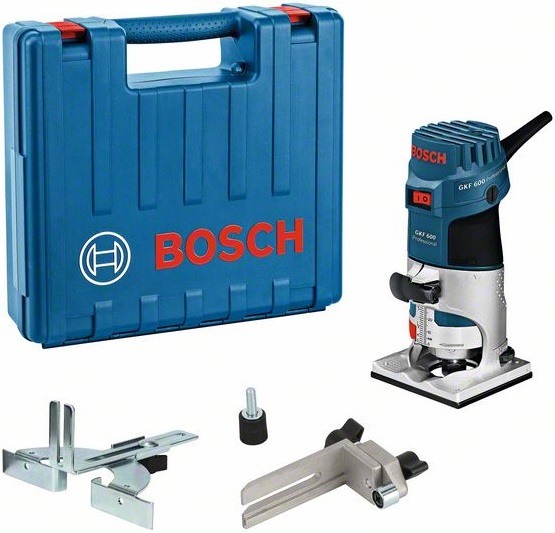 Virsfrēze GKF 600, Bosch 600 W, 33.000 min.-1