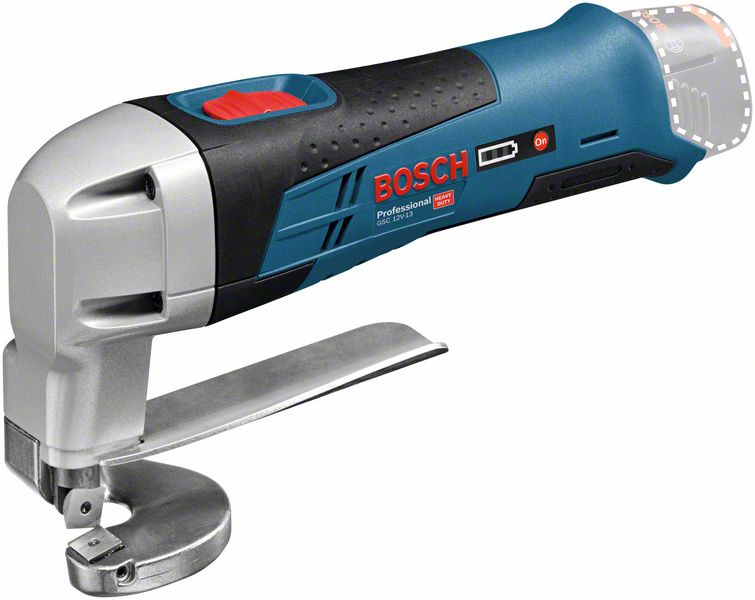 Akumulatora metāla šķēres Bosch GSC 12V-13, SOLO, 12V, 3.600 min.-1