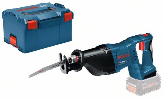 Akumulatora zobenzāģis Bosch GSA 18 V-LI, SOLO, 18V, 2.400 - 2.700 min.-1