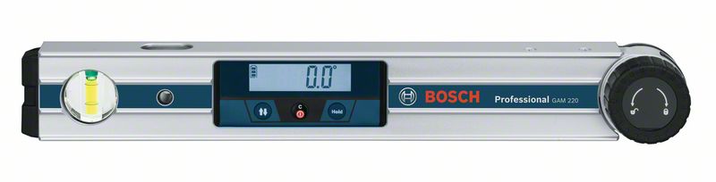 Leņķmērs Bosch GAM 220, ± 0.1°, 0 - 220°