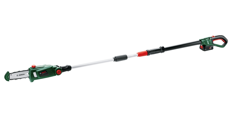 Akumulatora motorzāģis ar teleskopisko rokturi Bosch Universal ChainPole 18 (18V / 1x2,5Ah)