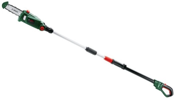 Akumulatora motorzāģis ar Bosch teleskopisko rokturi Bosch Universal ChainPole 18, SOLO