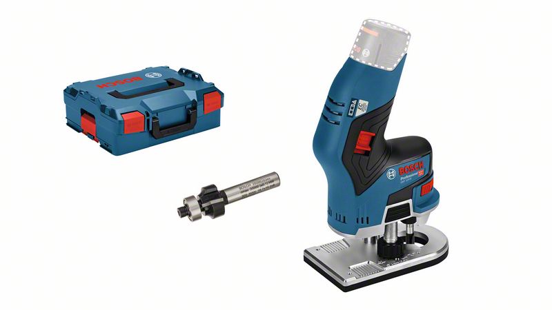 Akumulatora rokas frēze Bosch GKF 12V-8, SOLO, 12V, 13.000 min.-1