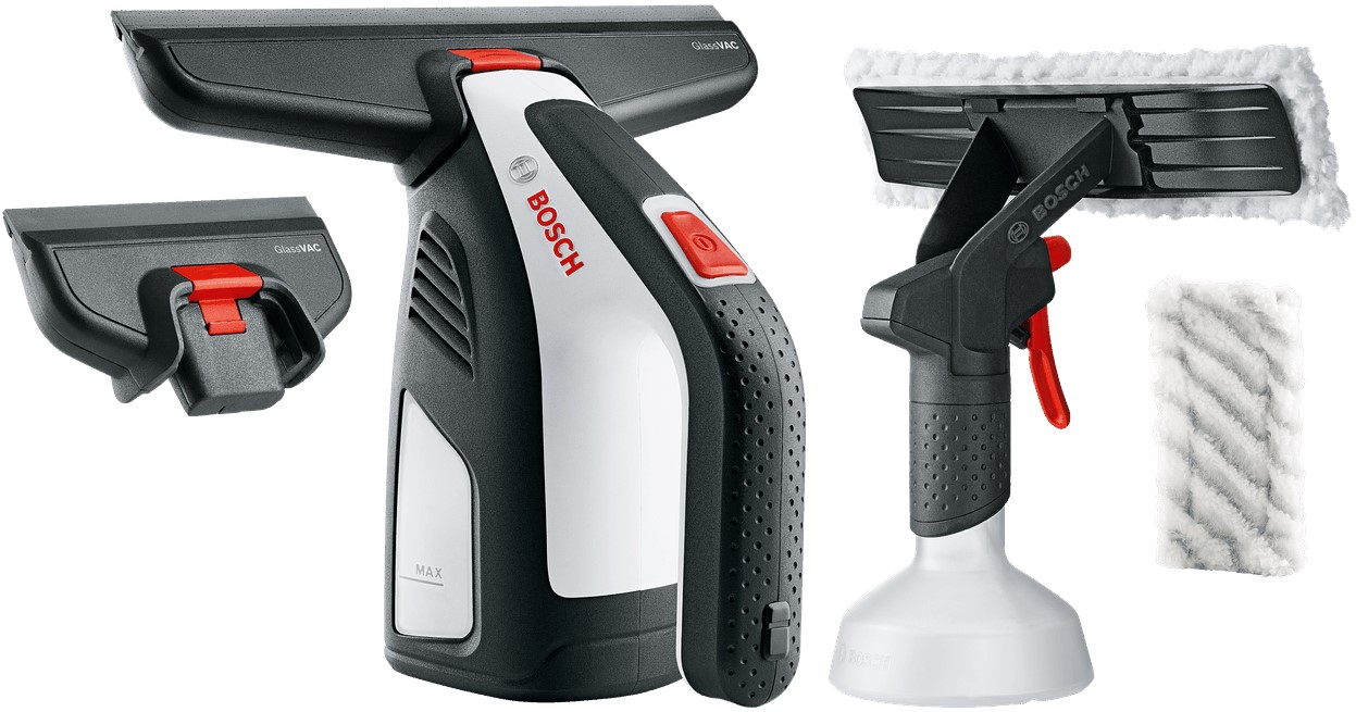 Logu tīrītājs Bosch GlassVac set, 3.6V / 2.0Ah
