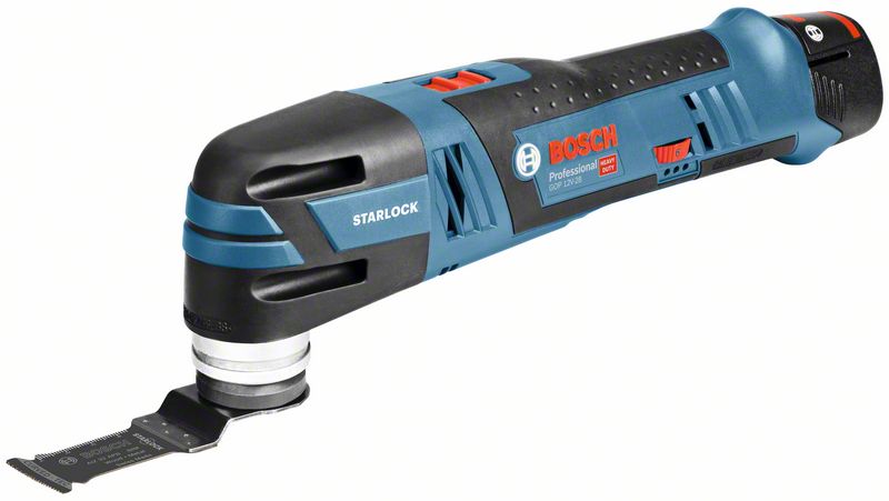 Akumulatora vibrozāģis Bosch GOP 12V-28, 2x3.0Ah, ACC, GAL 1230, 12V, 5.000 - 20.000 min.-1