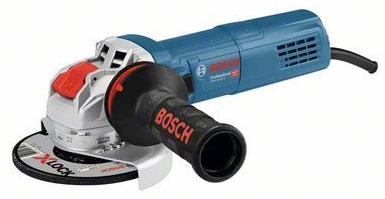 Leņķa slīpmašīna Bosch GWX 9-125 S, 900 W, 2.800-11.000 min.-1