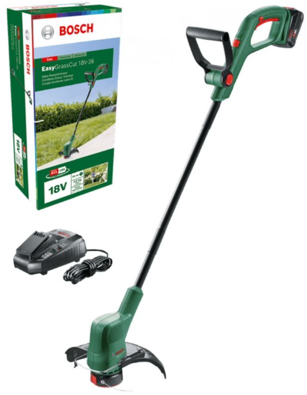Akumulatora zāles trimmeris Bosch Easy GrassCut 18V-26, (1x2.5Ah)