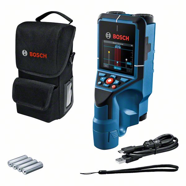 Detektors Bosch D-tect 200 C, ± 5 mm, 200 mm (4x1.5V AA)