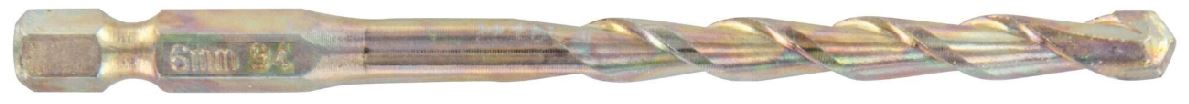 Masonry bit 5mm, 1/4