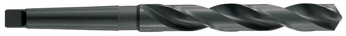 Metal drill bit Ø22,0 mm, HSS, fully ground, Morse taper shank CM2, point angle 118⁰, steam treated