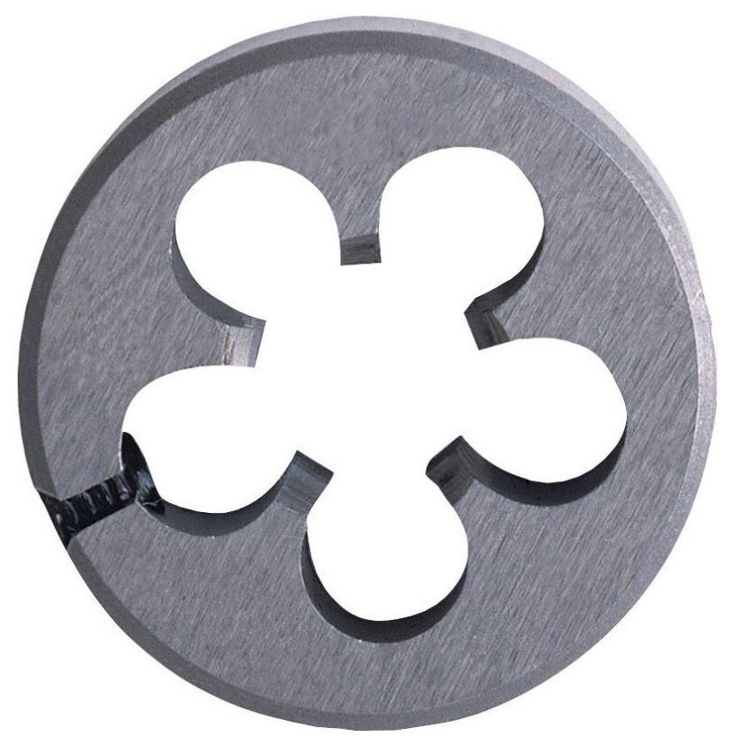 HSS ISO Die, C form, M2x0,4 Ø25,4mm, bright uncoated