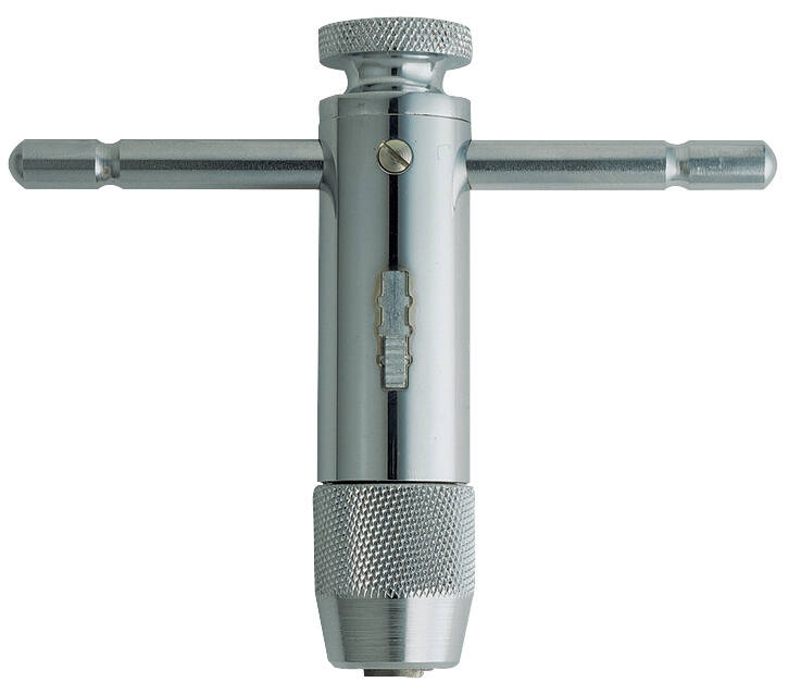 Reversible tap holder with ratchets, (Ø) 2 - 5 mm, L85mm