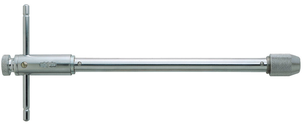 Reversible tap holder with ratchets, (Ø) 2-5 mm, L250mm