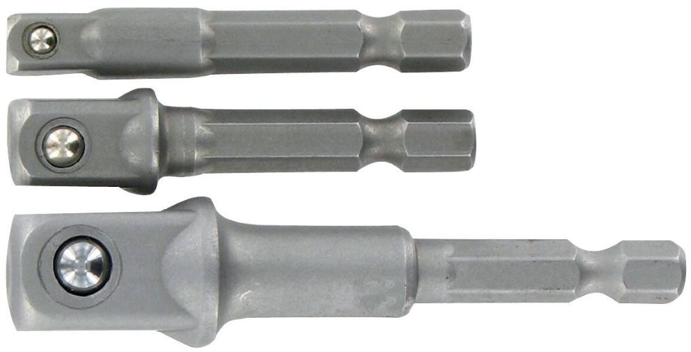 Adaptor set 3pcs SDS - 1/4