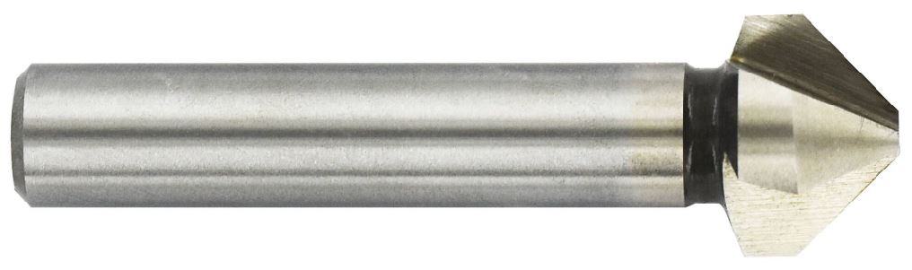 Countersink 90°, ØD=23,0 mm, shank 10 mm, HSS-E5. Bright, uncoated.