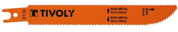 Multi-directional reciprocating saw blade 150mm (wood, wood with nails, MDF, metal) - 2pcs