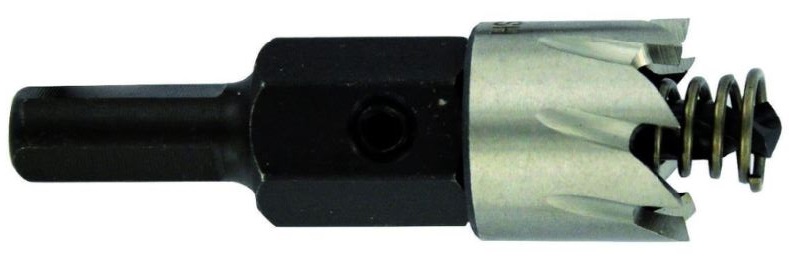 HSS hole saw with pilot drill and ejector, Ø20mm