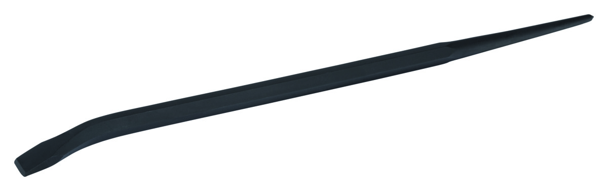Special pry bar with long-tapered end for alignments and a ﬂat end used for lifting and bending heavy parts 762mm 2140g