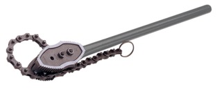 Chain pipe wrench heavy duty 1122mm max 6
