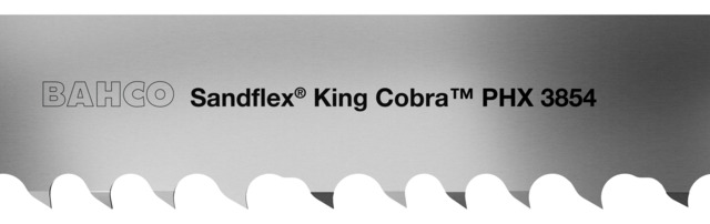 Sandflex® King Cobra™ Bahco bandsaw blade 3854-27-0.9-PHX-4/6-3180mm