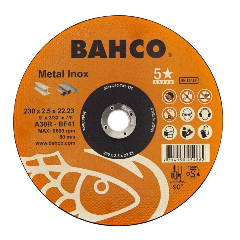 Griezējdisks A36R INOX+Fe T41 180x2.0x22.23mm