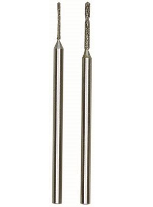 Proxxon Dimanta mikro spirālurbji (katrs 0,8 + 1,2 mm)