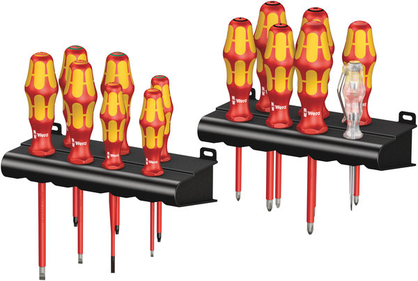 Wera Kraftform Big Pack 100 VDE 14-piece s/driver set, LaserTip, extra-slim