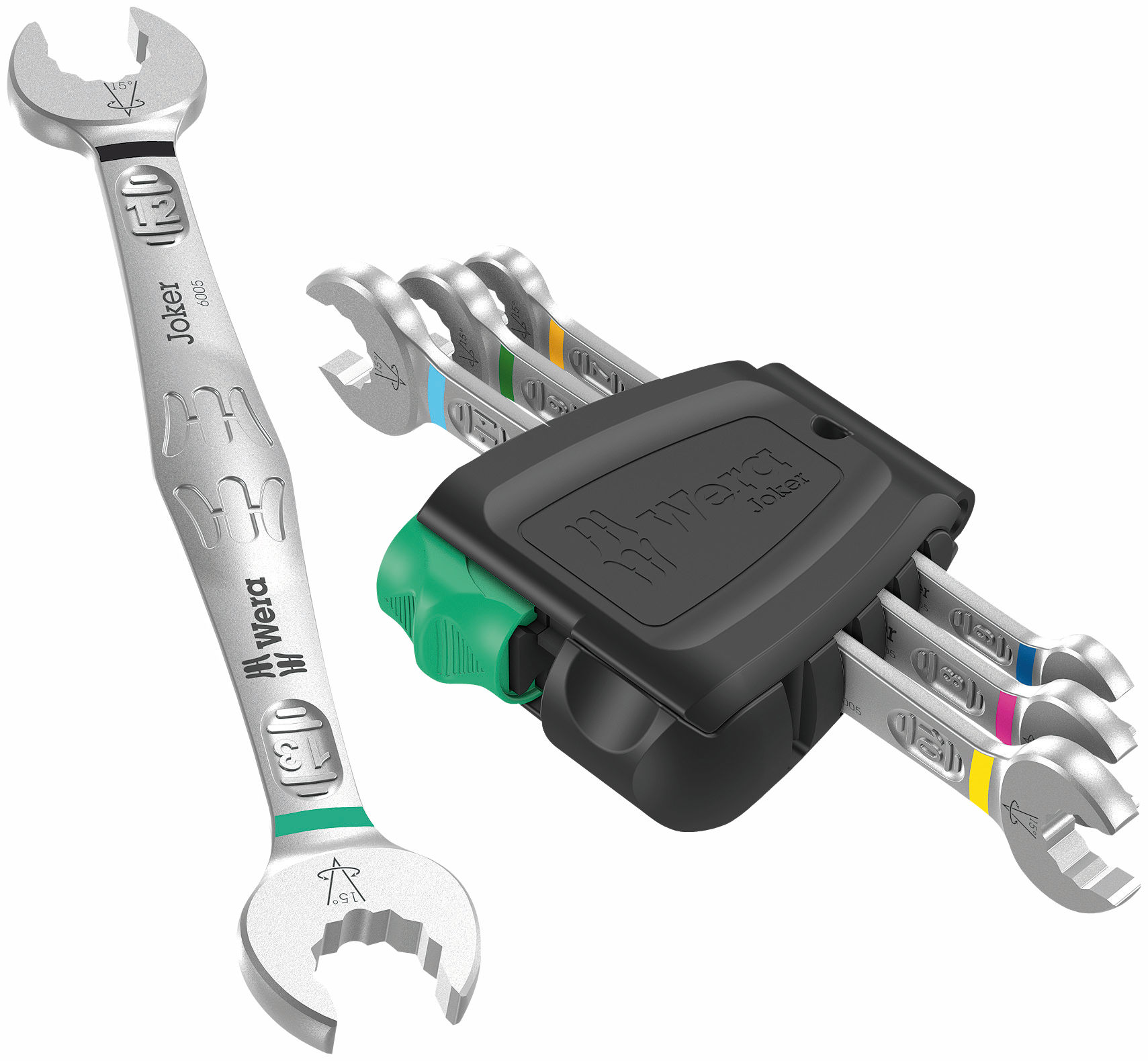 Wera 6005 Joker 4 set 1 Double open-ended wrench set 4 pcs 6-13mm