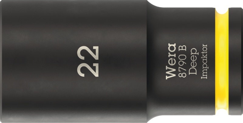 Wera 8790 B Impaktor deep imperial socket set – 13 SAE sizes 1/4