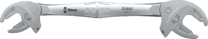 Wera 6006 Joker M/L self-setting double spanner – metric and imperial sizes 13–19 mm, 1/2