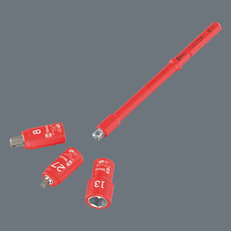 Wera Kraftform Kompakt A VDE 712 i SB insulated adapter blade – 1/4