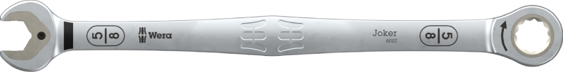 Wera 6007 Joker ratcheting combination spanner – 5/8