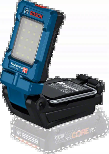 Cordless flashlight Bosch GLI 18V-800, SOLO (Carton box)
