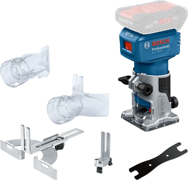 Cordless router Bosch GLF 18V-8, SOLO (Carton box)