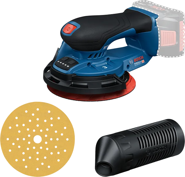 Cordless random orbit sander Bosch GEX 18V-150-3, SOLO (Carrying Case)